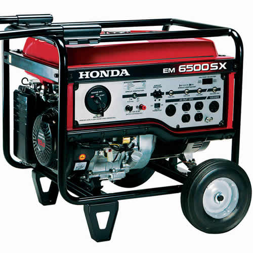 Honda electric start portable generator #5