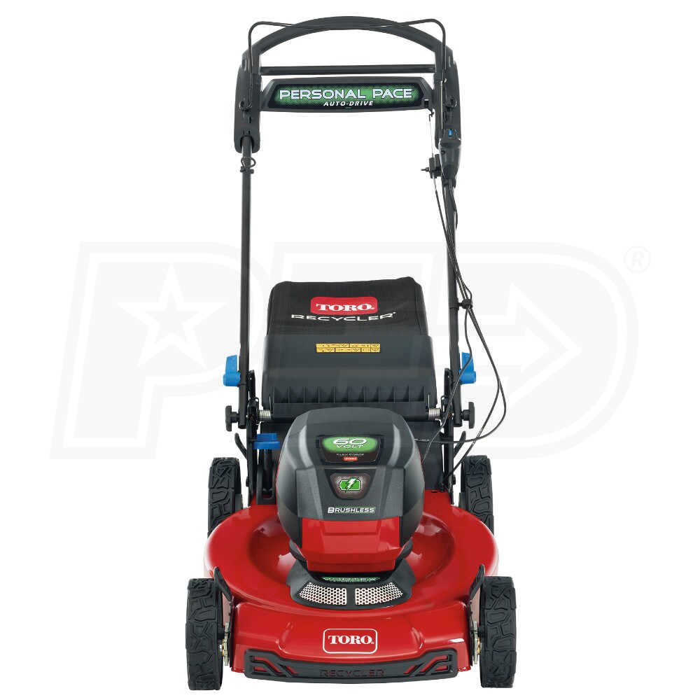 Toro Recycler Smartstow Volt Max Lithium Ion Personal Pace Rwd