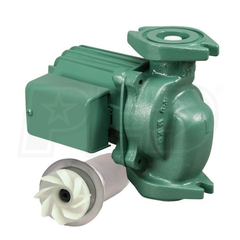 Taco Hp Circulator Pump Cast Iron Flange Integral