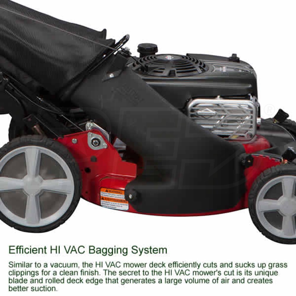 Snapper P2187520E 21 190cc HI VAC Self Propelled Electric Start Lawn