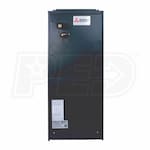Mitsubishi - 30k BTU Cooling + Heating - M-Series Multi-Position Air Handler Air Conditioning System - 18.0 SEER