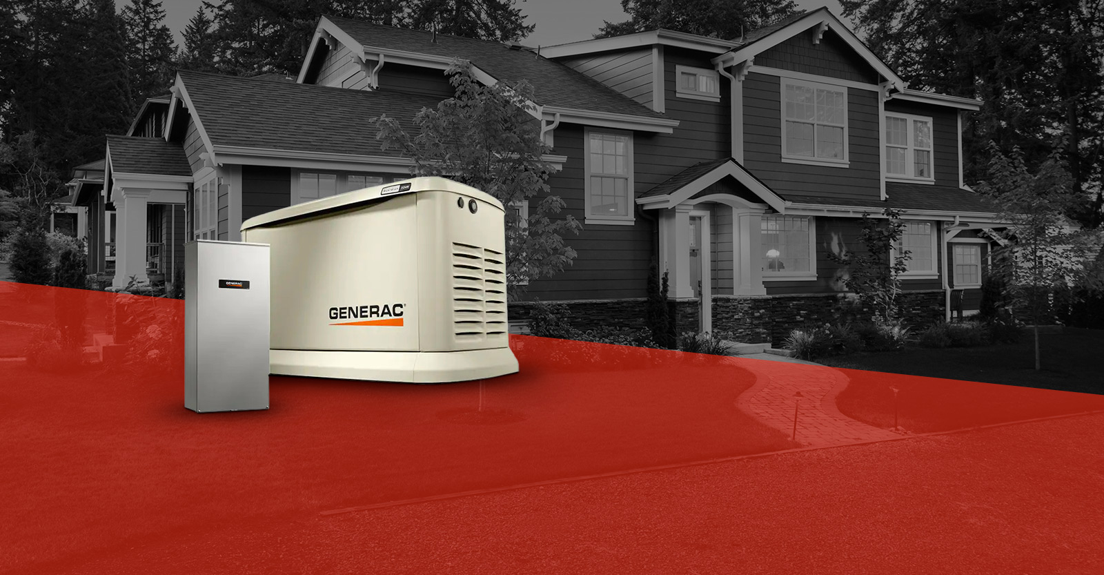 Generac Guardian Natural Gas Home Standby Generator Electric