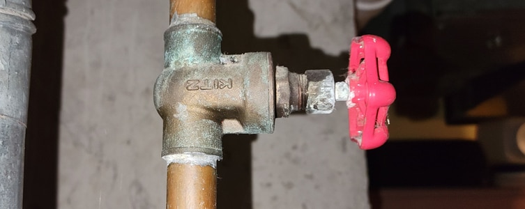 Water Heater Water Shutoff