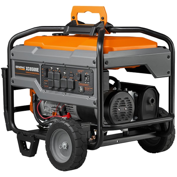 Generac XC6500E - 6500 Watt Electric Start Professional Portable