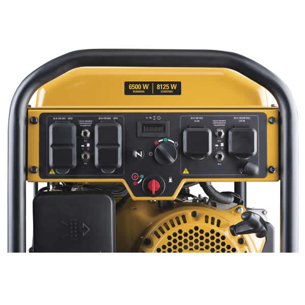 CAT® RP6500E - 6500 Watt Electric Start Portable Generator ...