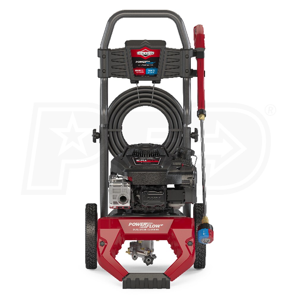 Briggs And Stratton Powerflow 3100 Psi Gas Cold Water Pressure Washer W Ar Pump And Briggs 3379