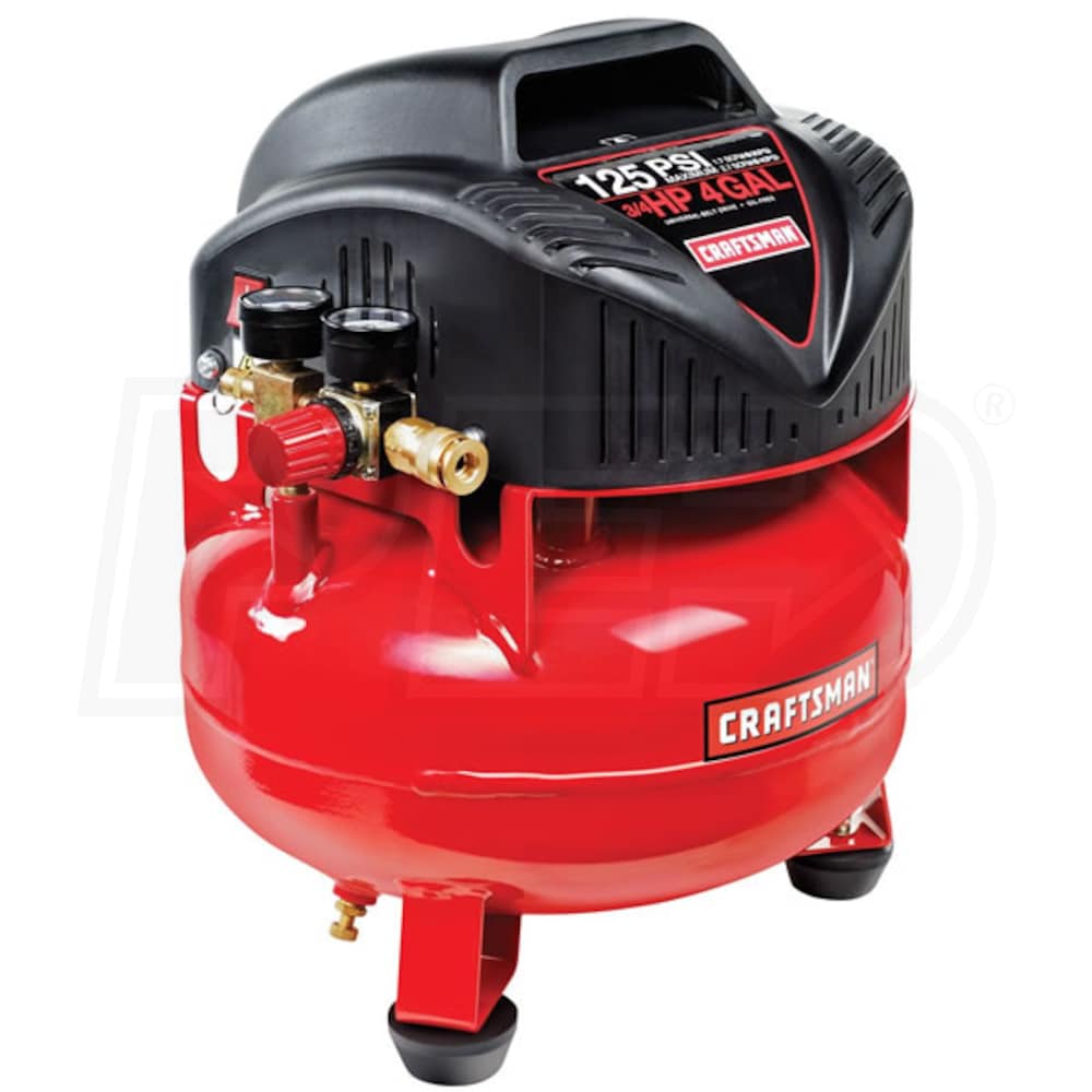 Craftsman 4 Gallon Pancake Air Compressor With Hose And Accessory Kit Craftsman 15215