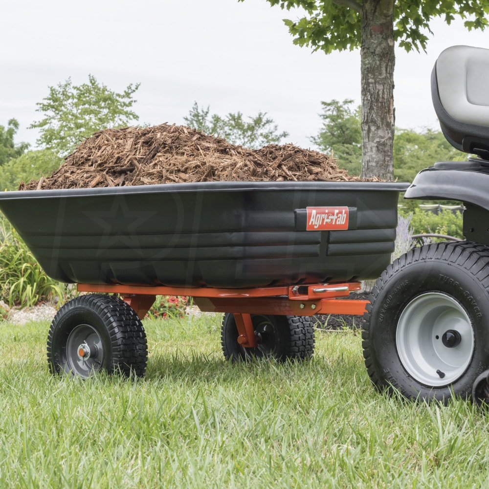 Agri-Fab 12 Cubic Foot Utility Poly Swivel Dump Cart | Agri-Fab 45-0552