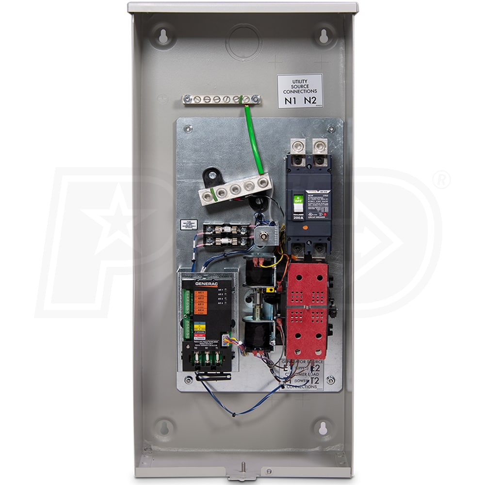 Generac 200Amp PWRview™ Automatic Smart Transfer Switch w/ Power