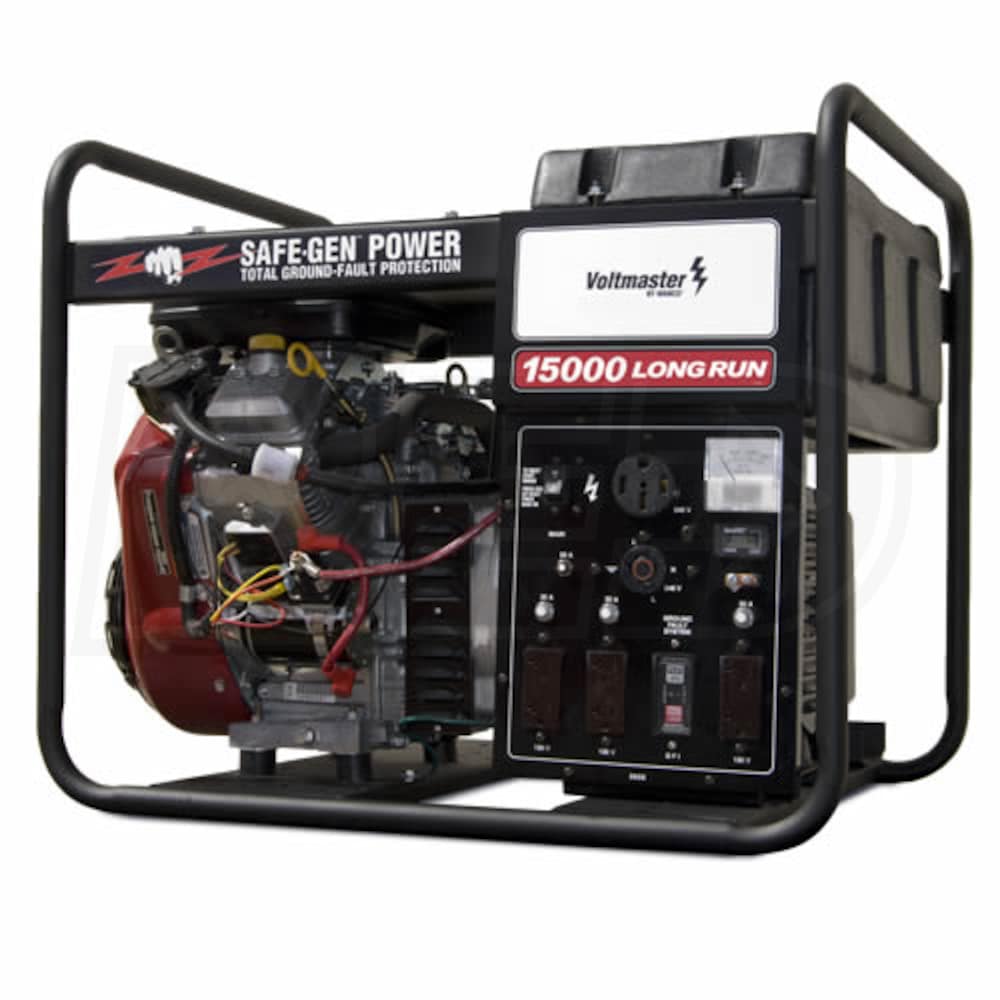 Voltmaster LR150H SG 12 000 Watt Roof Pro Portable Generator W SafeGen Power Honda Engine