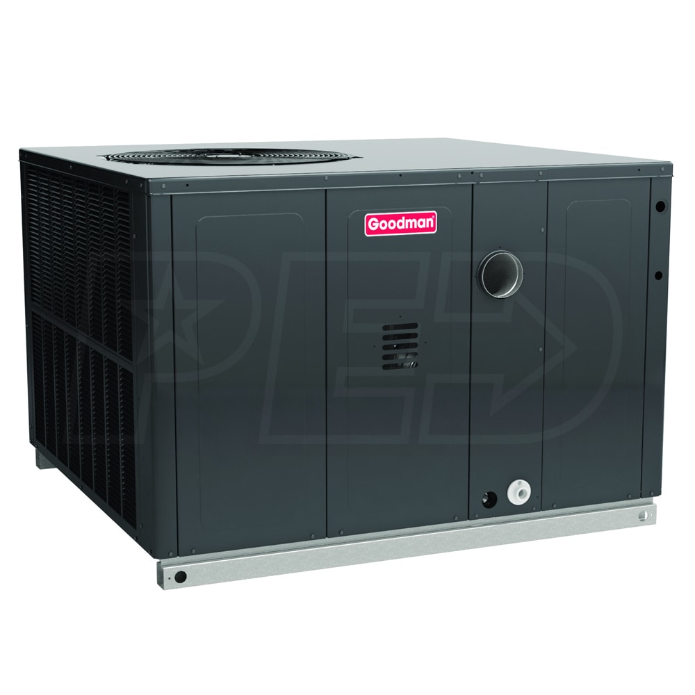 Goodman GPU14M - 2 Ton Cooling - 40,000 BTU/hr - Ultra Low NOx Packaged ...