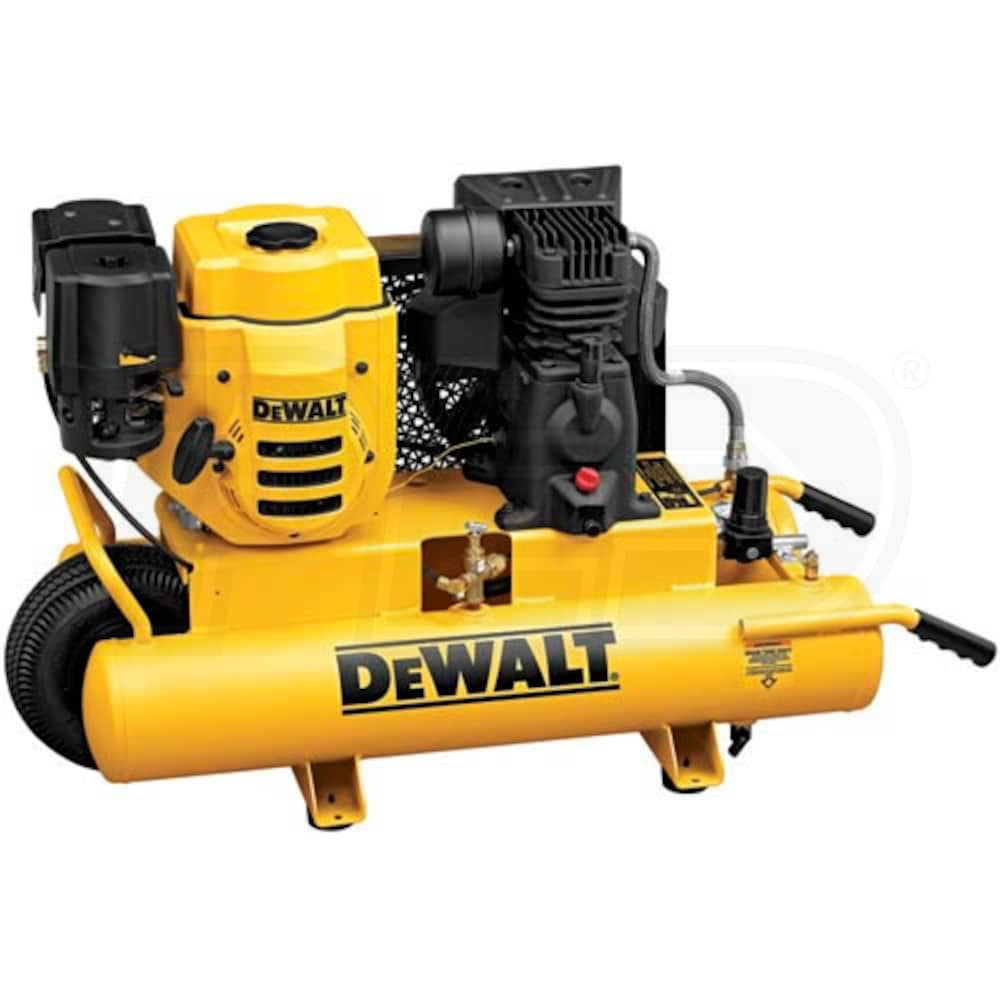 DeWalt 6.5 HP 8 Gallon Single Stage Wheelbarrow Air Compressor