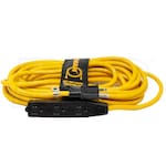 Firman 25-Foot 14-Gauge Heavy-Duty Extension Cord w/ 3-Outlets & Storage Strap