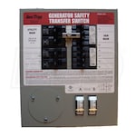 Gen-Tran 30-Amp (120/240V 8-Circuit) Prewired Manual Transfer Switch