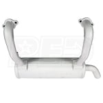 Kawasaki Above Frame Horizontal Muffler Kit (726cc Engines)