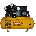 MAXair Premium 20-HP 120-Gallon Single-Stage Air Compressor (208V 3-Phase)