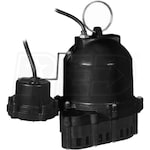 Little Giant ES33 - 1/3 HP Cast Iron Submersible Sump Pump w/ Diaphragm Switch