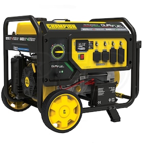 View Champion 201281 - 7500 Watt Electric Start Dual Fuel Portable Generator w/ CO Shield® (CARB)