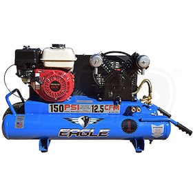 View Eagle 5.5-HP 10-Gallon Gas Wheelbarrow Air Compressor w/ Honda Engine