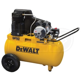 View DeWalt 1.9-HP 20-Gallon (Belt-Drive) Dual Voltage Cast-Iron Air Compressor