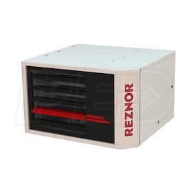 View Reznor UDXC - 200,000 BTU - Power Vented Gas Fired Unit Heater - Low Static Axial Fan - NG - TCORE2® Heat Exchanger - LP Convertible