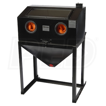 Cyclone Full Top Opening Free Standing Sand Blast Cabinet