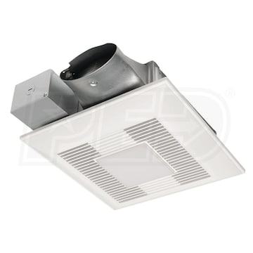 Panasonic Whispervalue Dc 110 Cfm Bathroom Exhaust Fan Ceiling Mount 4 Duct Panasonic Ventilation Fv 0510vsl1