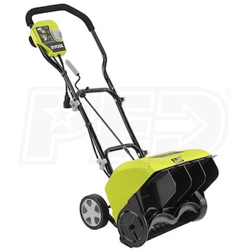 ryobi blower snow amp electric