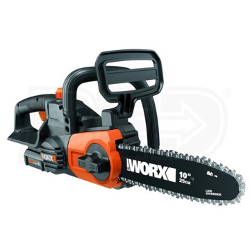 Worx 10 20 Volt Lithium Ion Cordless Chain Saw Worx Wg322