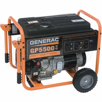 Generac 5945 GP5500 - 5500 Watt Portable Generator (CA Compliant