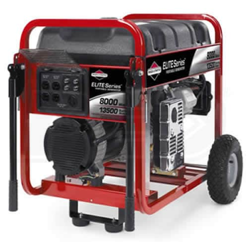 Briggs & Stratton 30210 - 8000 Watt Electric Start Portable Generator ...