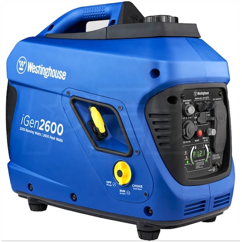 Westinghouse iGen2600 - 2200 Watt Portable Inverter Generator (CARB ...