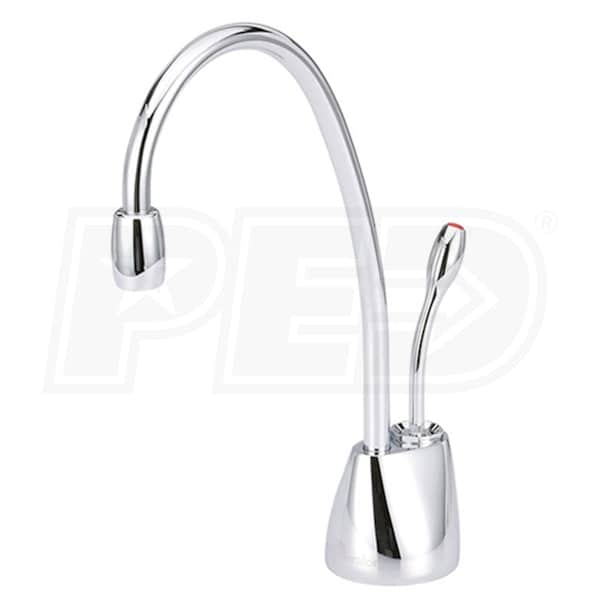 Insinkerator Indulge Contemporary Hot Water Faucet Chrome Finish Insinkerator F Gn