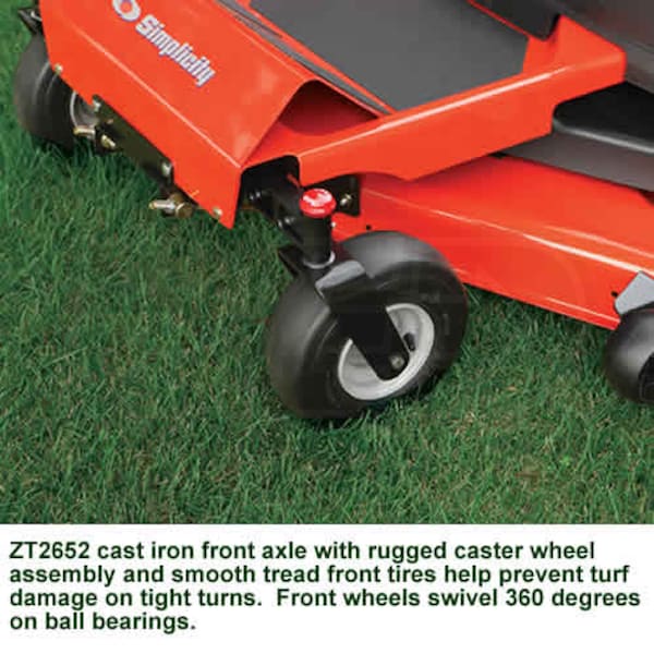 Simplicity SPVH21700 Pivot-N-Go (21) Self-Propelled Lawn Mower