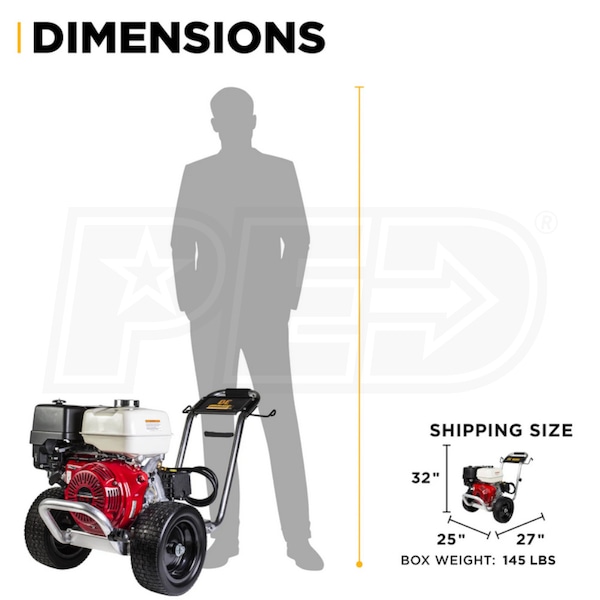 BE Power Equipment B4213HAGS