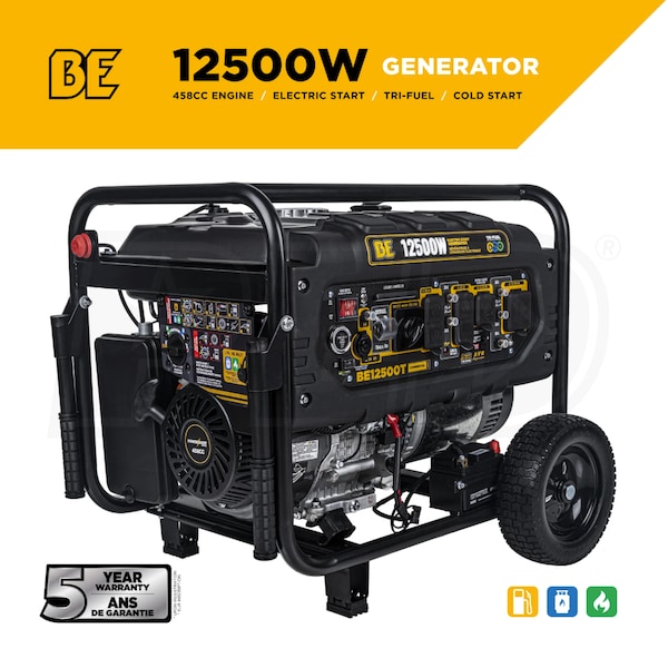 BE Power Equipment BE12500T