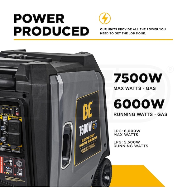 BE Power Equipment BE7500ID