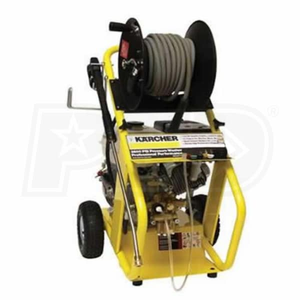 Reconditioned Karcher Prosumer 3600 PSI Pressure Washer w/ Honda GX Engine  And Hose Reel
