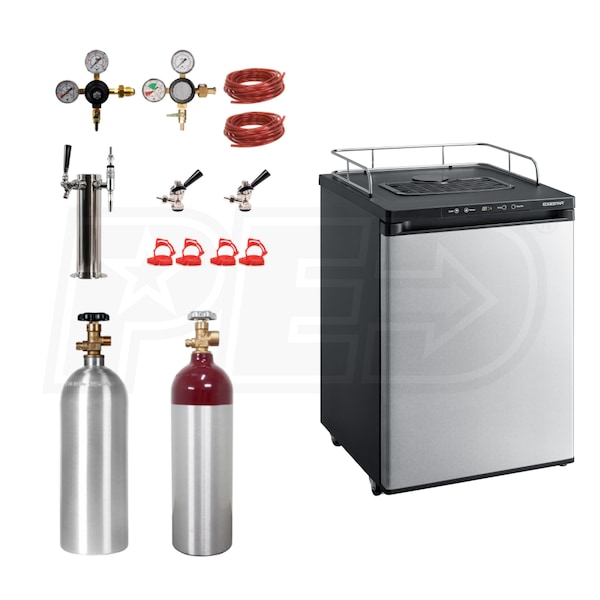 Edgestar 2 on sale tap kegerator