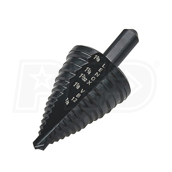 lenox-vari-bit-step-drill-bit-5-holes-3-8-shank-3-flat-sided