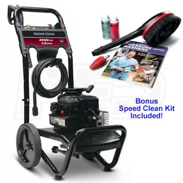 Briggs And Stratton Speed Clean 2200 Psi Gas Cold Water Pressure Washer W Bonus Briggs 0526