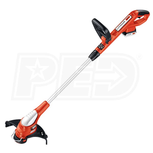 B&D Cordless Battery String Trimmer Weed Eater + Two Batteries
